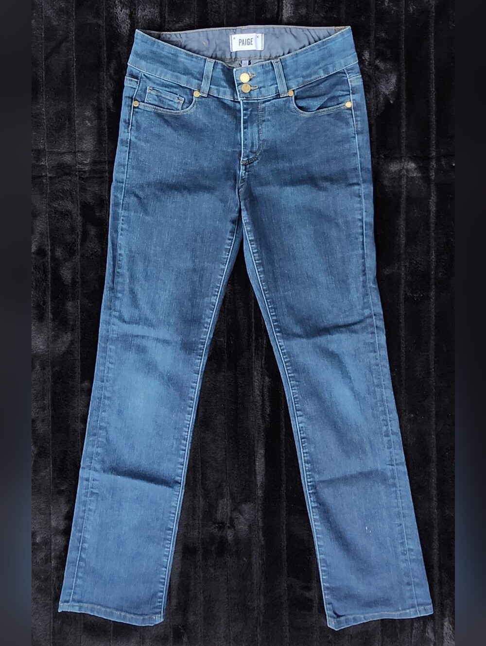 PAIGE Hidden Hills Straight Jeans Size 27